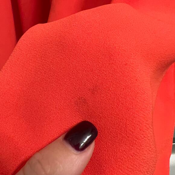 Elizabeth and James Sleeveless Coral Orange Red Long Maxi Dress Large - Picture 5 of 10